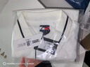 TOMMY JEANS【潮流鑲邊】25春夏新款男裝純棉珠地網(wǎng)眼翻領(lǐng)短袖T恤POLO衫 白色YBL L 曬單實(shí)拍圖