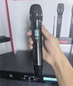 海康威視（HIKVISION）手持一拖二無線麥克風(fēng)專業(yè)會議演講UHF直播話筒百米傳輸防嘯叫舞臺唱歌家用主持培訓(xùn)婚慶晚會KTV 曬單實(shí)拍圖