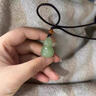 曉夢(mèng)和田玉葫蘆吊墜新疆湖水綠玉石玉墜玉佩青玉福祿項鏈 【轉運福祿】葫蘆吊墜 曬單實(shí)拍圖