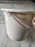 本迪加大號水桶24L單個(gè)裝加厚手提洗車(chē)儲水桶宿舍洗衣桶拖把桶泡腳桶 曬單實(shí)拍圖