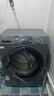 Haier海爾全自動(dòng)滾筒洗衣機8公斤417mm超薄嵌入525mm大筒徑變頻節能低噪巴氏除菌筒自潔雙噴淋統帥 羊毛羽絨洗+頑漬洗+新衣洗+除菌螨+預約+童鎖 曬單實(shí)拍圖