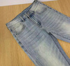謙集（QIANJI） 春夏牛仔褲男微錐小直筒百搭簡(jiǎn)約透氣水洗潮流高端設計感休閑長(cháng) iT272淺藍色 春夏(涼感) 薄款 30 125-130斤 曬單實(shí)拍圖