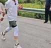 步銳特（BURUITE）跑步運動(dòng)套裝男冰絲背心t恤速干衣寬松馬拉松田徑訓練健身服短褲 曬單實(shí)拍圖