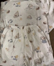 童泰（TONGTAI）寶寶秋衣套裝夏季純棉嬰兒內衣兒童睡衣秋褲家居服提花藍色90cm 曬單實(shí)拍圖