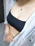多情貓抹胸防走光透氣聚攏美背吊帶一體文胸 百搭黑【36~80AB】 曬單實(shí)拍圖