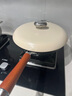 幸甚品牌琺瑯極鐵鍋家用炒菜鍋電磁爐燃氣灶專(zhuān)用熟鐵不粘鍋平底炒鍋 極鐵炒鍋【0涂|1-5人使用】 30cm 曬單實(shí)拍圖