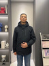 皮爾卡丹[一衣五穿]羽絨服男冬季90白鵝絨加厚保暖中長(cháng)款中年防寒服外套男 黑色 【可脫卸鵝絨】 XL (180) 130-145斤 曬單實(shí)拍圖