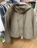 優(yōu)衣庫女裝休閑連帽短外套/時(shí)尚百搭25秋冬新款479229 33 卡其色 M /160/84A 曬單實(shí)拍圖