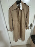 百圖betu女裝秋季新款風(fēng)衣小眾氣質(zhì)款中長(cháng)款時(shí)髦風(fēng)衣女2308T58 卡其 M 曬單實(shí)拍圖