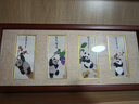 禮來(lái)蓉城蜀錦蜀繡成都熊貓基地紀念品商務(wù)會(huì )議出訪(fǎng)擺件中國特色禮物送老外 長(cháng)框-來(lái)自熊貓的祝福（JD發(fā)貨） 曬單實(shí)拍圖