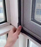 磁吸金剛網(wǎng)紗窗網(wǎng)自裝窗戶(hù)防蚊家用自粘式隱形定制免打孔沙窗門(mén)簾 磁吸紗窗網(wǎng)（灰網(wǎng)+灰框） 150x150cm 曬單實(shí)拍圖