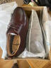 Clarks其樂(lè )男鞋新款牛皮系帶休閑輕便舒適英倫德比鞋商務(wù)正裝皮鞋 棕色 42 曬單實(shí)拍圖