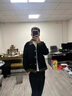軒森圖春秋季男士輕熟風(fēng)夾克外套男款寬松大碼拼接撞色上衣胖子顯瘦搭配 jk505黑色夾克 5XL (190) 建議220-240斤 曬單實(shí)拍圖
