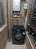 西門子（SIEMENS）iQ300曜石黑 10公斤滾筒洗衣機(jī)全自動(dòng)帶烘干 洗烘一體AI智能投放 蒸氣除菌除螨 A20W 家電國(guó)家補(bǔ)貼 曬單實(shí)拍圖