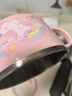 BEEDINGKA韓國韓式316不銹鋼小學(xué)生湯碗兒童吃飯碗帶蓋密封雙層雙把手碗 【316L】粉小馬-600ml 曬單實(shí)拍圖