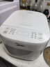 美的電飯煲家用電飯鍋加厚抗菌內膽 28分鐘快速飯智能預約多功能小米粥迷你白月光電飯煲1-2-3-4人 【28分鐘快煮飯-升級白月光新品】RE319 3L 曬單實(shí)拍圖