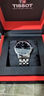 天梭（TISSOT）【官方授權店】瑞士手表 新款夢(mèng)圓系列1853石英男表 黑盤(pán)鋼帶T129.410.11.053.00 曬單實(shí)拍圖