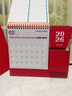 嘉然恒（jiaranheng）臺歷2026年紅色收納創(chuàng  )意筆筒線(xiàn)圈日歷書(shū)寫(xiě)打卡計劃本2025月歷辦公桌面擺件 馬到成功 曬單實(shí)拍圖