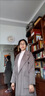 紀柏大衣女秋冬高級感羊絨大衣毛呢外套風(fēng)衣女雙面羊絨2025新款中長(cháng)款 灰咖色【頂級高端品質(zhì)】 M  建議【118-138斤】 曬單實(shí)拍圖