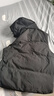 雪中飛羽絨服馬甲男士防寒秋冬季厚款保暖可拆卸帽短款時(shí)尚休閑背心195 曬單實(shí)拍圖