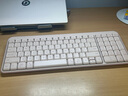 羅技（Logitech）K251藍牙鍵盤(pán) 無(wú)線(xiàn)鍵盤(pán) 辦公鍵盤(pán)筆記本電腦手機Mac平板ipad鍵盤(pán) 數字鍵盤(pán)99鍵 緊湊型設計 帶支架 茱萸粉 曬單實(shí)拍圖