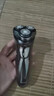 超人【出行必備】剃須刀電動(dòng)刮胡刀男士車(chē)載充電式便攜大功率剃胡須子刀全身水洗RS7350銀  曬單實(shí)拍圖