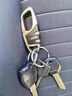 德國2025年千里馬新款汽車(chē)鑰匙扣男女鎖匙扣結實(shí)耐磨用防丟鑰 【千里馬】6841銀黑色 1件裝 曬單實(shí)拍圖
