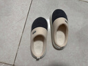 潔麗雅（Grace）棉拖鞋男士秋冬季室內(nèi)防臭防滑居家保暖厚底踩屎感拖鞋男款冬天 曬單實拍圖