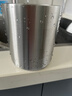 無(wú)印良品（MUJI）不銹鋼雙層馬克杯 大容量男女辦公學(xué)生水杯茶杯咖啡杯 銀色490ml 曬單實(shí)拍圖