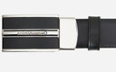 萬(wàn)寶龍MONTBLANC 牛皮板扣自動(dòng)扣黑色單面腰帶皮帶3cm 118421 【雙11】 曬單實(shí)拍圖