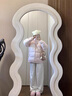 舒芳蝶（shufangdie）羽絨棉服女2025冬季新款加厚小個(gè)子學(xué)生韓系寬松棉衣棉襖情侶外套 粉色 M 曬單實(shí)拍圖