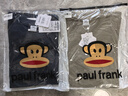 大嘴猴（paul frank）短袖t恤男夏季寬松透氣短袖男士竹節棉體恤上衣男裝 深灰色 4XL 曬單實(shí)拍圖