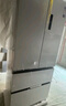 美的（Midea）M60系列520純平全嵌法式多門(mén)四開(kāi)門(mén)一級家用冰箱超薄雙系統循環(huán)大容量BCD-520WUFPZM(E)白國家補貼 曬單實(shí)拍圖