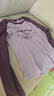 森馬（Semir）長(cháng)袖T恤女拼色插肩袖小狗套頭衫鹽系潮冬季抓毛衣服101724101010 曬單實(shí)拍圖