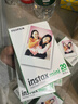富士（FUJIFILM）instax迷你拍立得相機專(zhuān)用3寸拍立得相紙適用mini7+/7c/7s/11/40/90/99/evo/12/41/25/70等型號 20張白邊相紙+貼紙*2+相冊隨機*3 曬單實(shí)拍圖