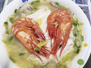 北海印象 特大烤蝦干九節蝦干即食竹節蝦干水產(chǎn)干貨精品對蝦干海鮮 大號500g(250g*2袋約60只7-9cm) 曬單實(shí)拍圖