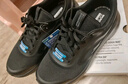 斯凱奇（Skechers）秋季緩震健步鞋網(wǎng)面透氣高彈鞋厚底耐磨休閑運(yùn)動鞋 全黑色/BBK 42 曬單實(shí)拍圖