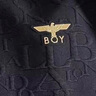 BOY LONDON【秋日極簡】潮牌秋季新品情侶款字母提花休閑衛(wèi)衣N03029 黑色 M 曬單實拍圖