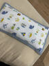 原野春蕎兒童蕎麥皮枕頭純棉紗布透氣嬰兒寶寶小學(xué)生專用頸椎午睡眠枕頭芯 動(dòng)物派對(duì)(升級(jí)雙層) 單只 38cm*70cm 大號(hào) 曬單實(shí)拍圖
