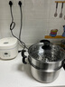 美的（Midea）蒸鍋304不銹鋼蒸煮兩用湯鍋饅頭包子家用蒸籠鍋禮品 曬單實(shí)拍圖