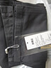 羅蒙（ROMON）純棉褲子男秋冬季商務(wù)西褲工作通勤直筒休閑褲高端西裝男褲 灰 32 曬單實(shí)拍圖