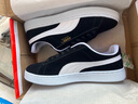 彪馬（PUMA）復古舒適潮流板鞋男女低幫校園休閑百搭情侶運動(dòng)鞋男鞋 毛絨全黑 39 曬單實(shí)拍圖