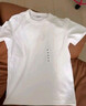 優(yōu)衣庫合作款女裝大師T圓領(lǐng)T恤短袖正肩素色白T474404 00 白色 L /160/88A 曬單實(shí)拍圖