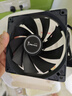 長(cháng)城機箱風(fēng)扇12cm 無(wú)光靜音散熱電腦風(fēng)扇 2000轉大風(fēng)量臺式機大4P小3P通用 反葉黑色無(wú)光12cm-BD120 曬單實(shí)拍圖