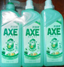 斧頭牌（AXE）金駿青梅果蔬餐具凈洗潔精1.01kg*3（泵+補補）6大零添加 曬單實(shí)拍圖