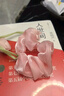 加恩倍新款女童春天氣息微光郁金香蝴蝶結大腸發(fā)圈甜美洋氣花朵流蘇發(fā)圈 粉色郁金香發(fā)圈一個(gè) 曬單實(shí)拍圖