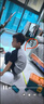 NIKE 耐克籃球運動(dòng)鞋皮蓬AIR MORE UPTEMPO氣墊緩震兒童實(shí)戰球鞋小童 曬單實(shí)拍圖