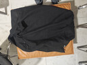 頂峰保羅（Dingfengbaoluo）夾克男士秋冬季休閑百搭翻領(lǐng)寬松潮流工裝復古外套2303黑色XL 曬單實(shí)拍圖