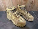 回力瑞【廠(chǎng)牌】男鞋春夏新款高幫馬丁靴工裝休閑運動(dòng)鞋子男款 9696卡其 42 曬單實(shí)拍圖