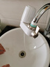 美的（Midea）凈水器水龍頭過(guò)濾器家用自來(lái)水過(guò)濾器凈水器直飲廚房衛生間通用除余氯除水垢雙出水可清洗濾芯 微氣泡一機1芯【12級去除農殘】 曬單實(shí)拍圖